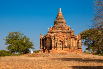Fototapeta na wymiar Bagan Archaeological Zone, Bagan, Myanmar