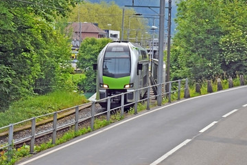 High-speed train in Europe