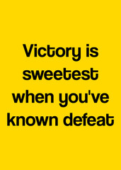 Quotes motivational success in yellow background for wallpaper, texture, poster, and more.