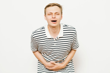 Stomach pain in men