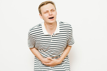 Stomach pain in men