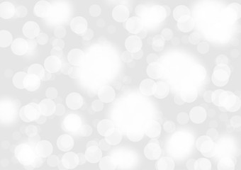 White bokeh circle soft abstract background.Wallpaper vector soft light.