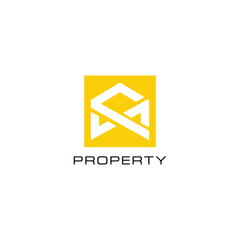 Real estate logo design. Modern and elegant style design. Bussines logo design template.