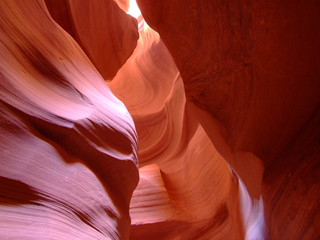 Antilope canyon the most beautiful canyon in USA