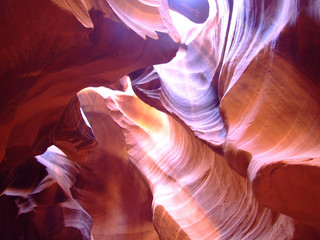 Antilope canyon the most beautiful canyon in USA