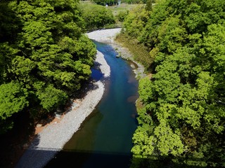 虹吹橋からの景色