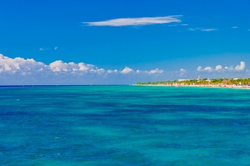 Cozumel island in Mexico
