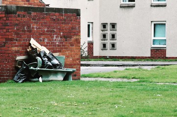 fly tipping household rubbish