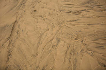 Patterns on Beach Sands at Conil, Spain