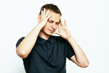 Fototapeta premium headache in men