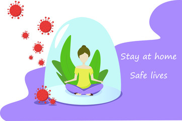 illustration of girl 