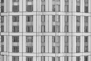 Old high-rise buildings residential as texture.