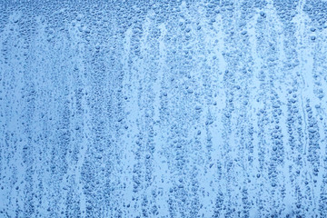 Drops of water on a window