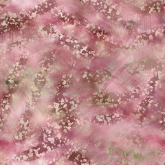 Seamless wet-on-wet burnt red orange watercolor wash grungy wet painted graphic design. Seamless repeat raster jpg pattern swatch.