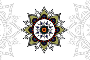 Colorfull Mandala Design