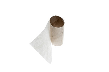 Run out of stock - the last sheet of toilet paper