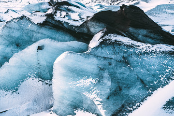 Lodowiec Abstrakcja  © Tony Snufkin