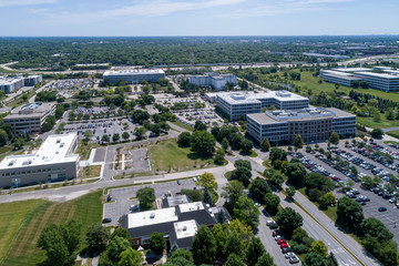 Obraz premium Office Park Aerial