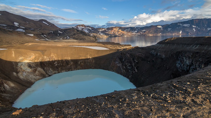 Caldeiras d'Askja en Islande
