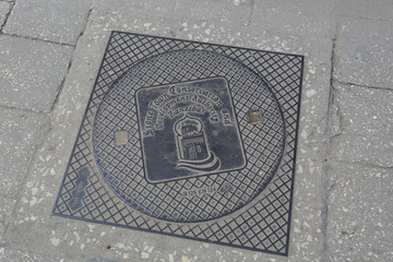 stone Town Manhole cover