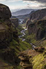 Canyon de Þórsmörk en Islande