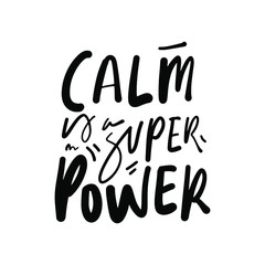 Positive inspirational quote. Affirmations. Hand lettering illustration. Moden abstract background