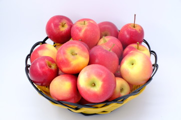 New Zealand apple on background