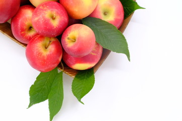 New Zealand apple on background