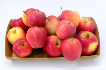 New Zealand apple on background