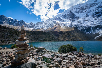Beautiful landscape in the mountains of Peru