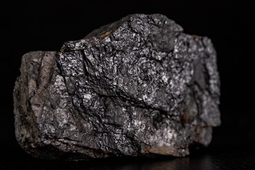 Lignite lump. Carbon as an energy source.