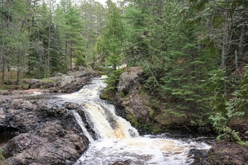 Obraz premium Wilderness Waterfalls