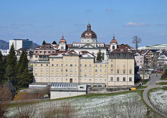 Menzingen, Kloster (Institut der Lehrschzestern), Kanton Zug