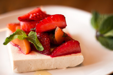 strawberry cheesecake
