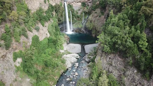 Cascada Velo de Novia Curic&oacute; Chile 