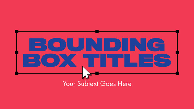 Bounding Box Titles