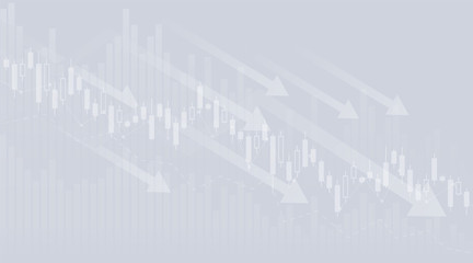 Crisis. Graphs and charts templates. Business infographics. Statistic and data, bankruptcy, financial crisis, money loss, down arrow, economy reduction. Financial chart. Vector illustration.