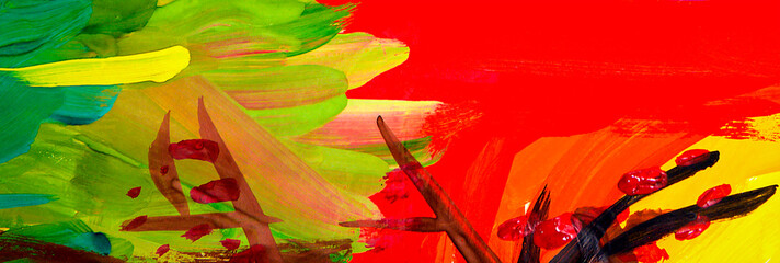 Fond de peinture à l& 39 huile abstraite. Huile sur toile texture. Peinture à l& 39 huile dessinée à la main