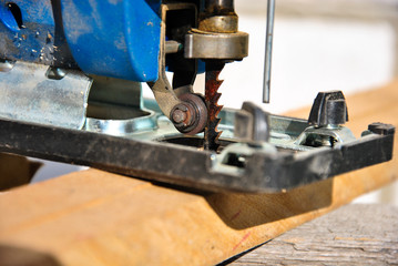  jigsaw blade sawing board