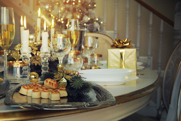 New Year Celebration, Christmas dinner