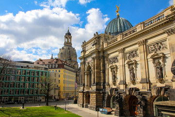 Obraz premium Impressions of the old town in Dresden, Germany