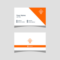 modern business card template vector design