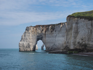 Coast Etretat Normandy, France