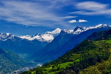 Berge in Wallis
