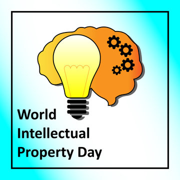 World Intellectual Property Day Vector Illustration. Suitable for poster, banner, campaign, and greeting card