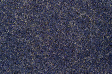 Fototapeta na wymiar Blue wool fabric background. Amazing texture of warm textile for winter coats.