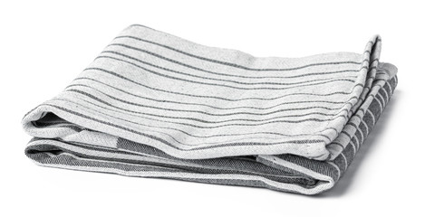 kitchen towel isolated on white background