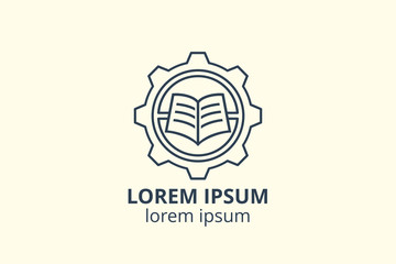 book logo