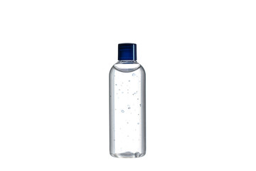 Hand sanitizer. Gel for hand hygiene. Antiseptic Hand Wash . Hand Alcohol Sanitizer. bottle isolated on a white background. 