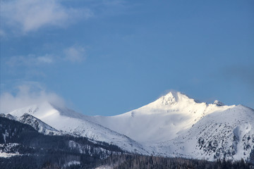 Fototapeta na wymiar Murzasichle City - View at Tatras